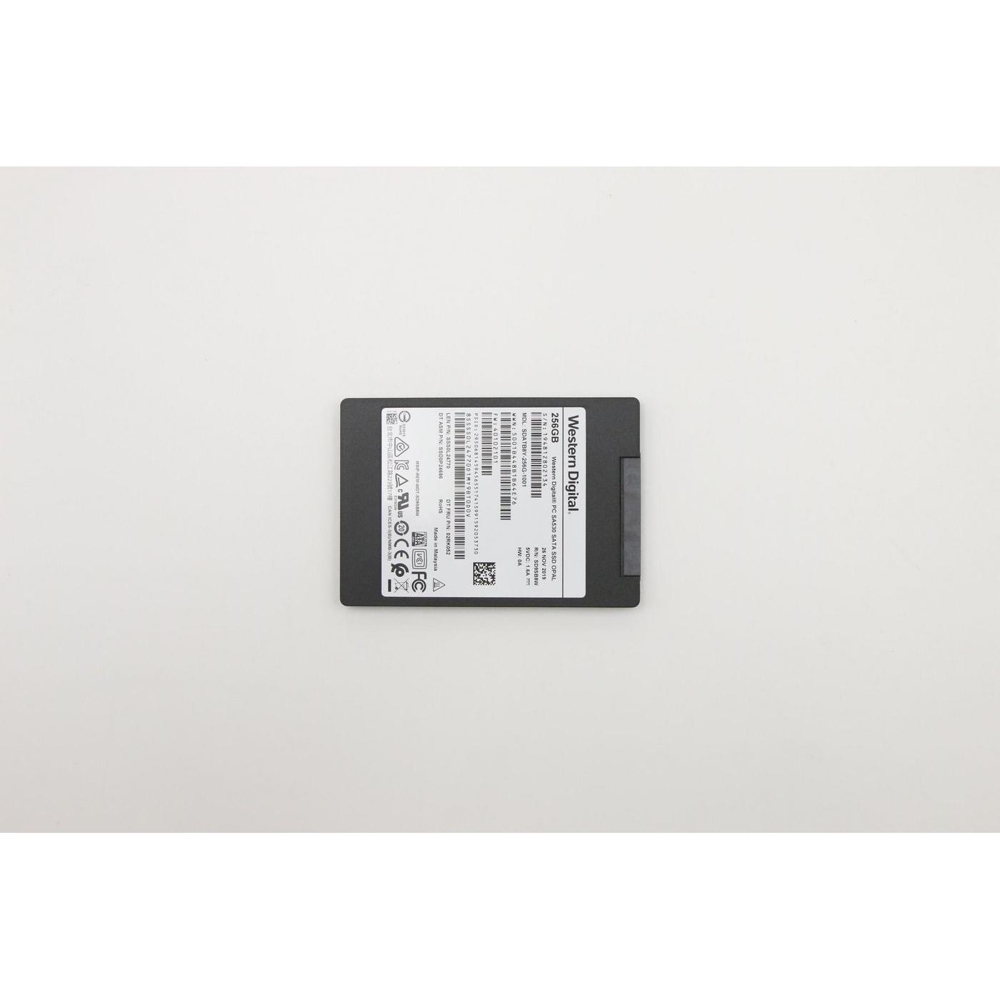 Lenovo WD SA530 256GB Opal 2 5" DT (0.26 TB, 2.5"), Festplatte