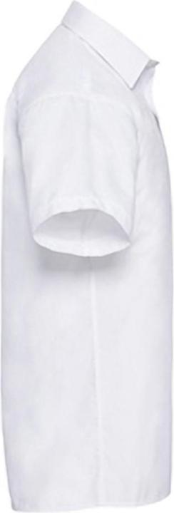 Actual product image Russell Collection Poplin blouse short sleeve easy-care (M)
