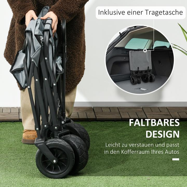 Image du produit Outsunny Chariot avec sac isotherme