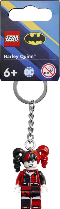 Actual product image LEGO Harley Quinn key ring (854238)