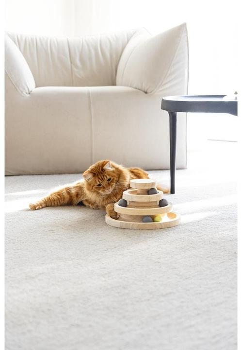 Actual product image Designed by Lotte Mia (Cat ball toy)