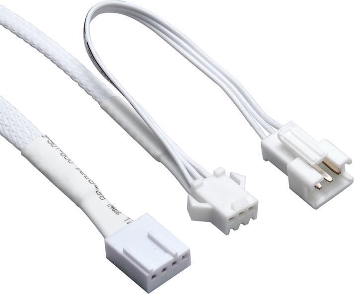 Actual product image Phanteks D30 PWM Regular Airflow, D-RGB Fan, 3-pack - 140mm, white (140 mm, 3 x)