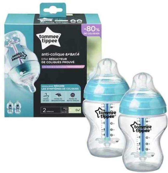 Productafbeelding Tommee Tippee 225252 2 X 260 ML FLES. A/COL ADVANCED (260 ml)