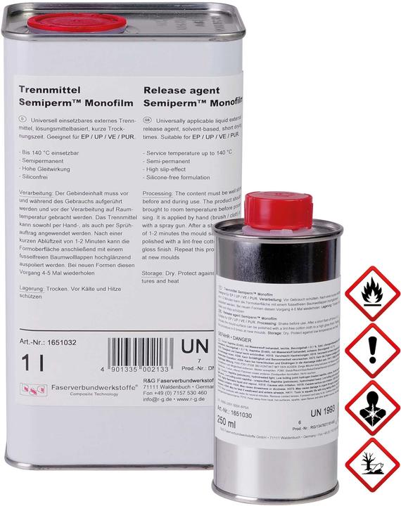 Produktbild R&G trennmittel semiperm™ monofilm, kanister/ 1 liter