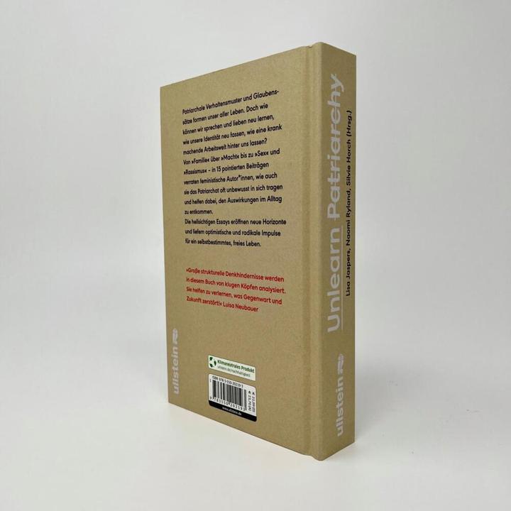 Produktbild Unlearn Patriarchy (Deutsch, Laura Gehlhaar, Ise Bosch, Kübra Gümüşay, Kenza Ait Si Abbou, Olaolu Fajembola, 2022)