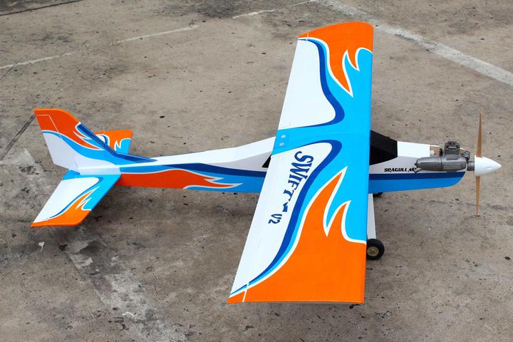 Actual product image Seagull Models SG-Models ) Swift V2 63" ARF Trainer 7-10cc / Electric (Multi motor)