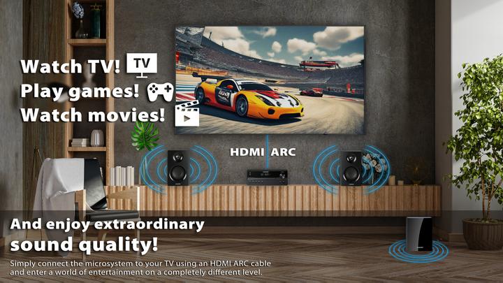 Produktbild Blaupunkt Stereo System Ms55sub (Bluetooth, CD Player, 2x 30 W)