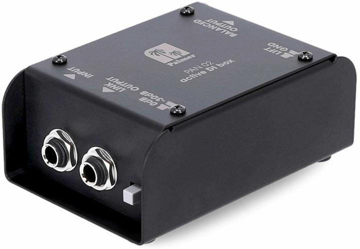 Actual product image Palmer Audio PAN 02 DI box active (DI box)