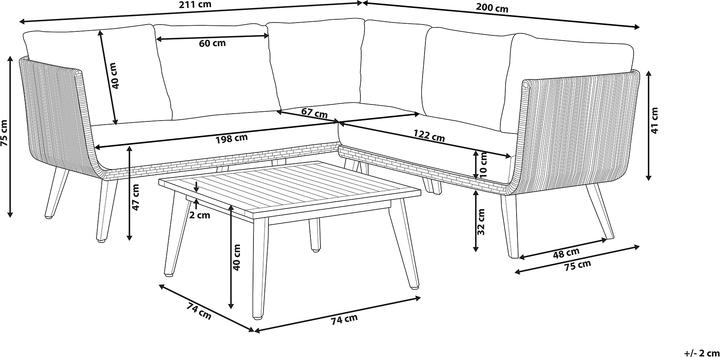 Produktbild Beliani Alcamo