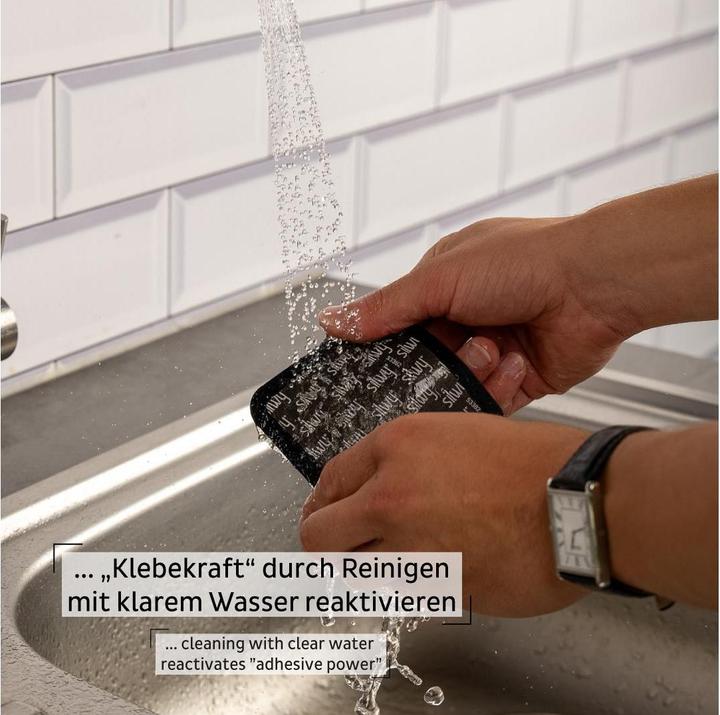 Image du produit Silwy préservatif magnétique pour verres à pied 1 pièce, anthracite/gris clair (1x)