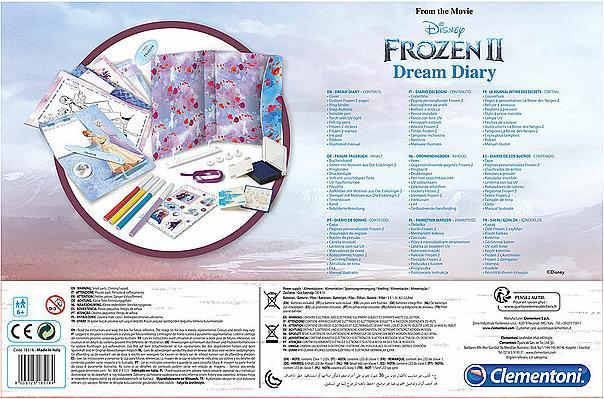 Produktbild Clementoni Traum Tagebuch Frozen 2 (Spezial, Liniert, Weicher Einband)