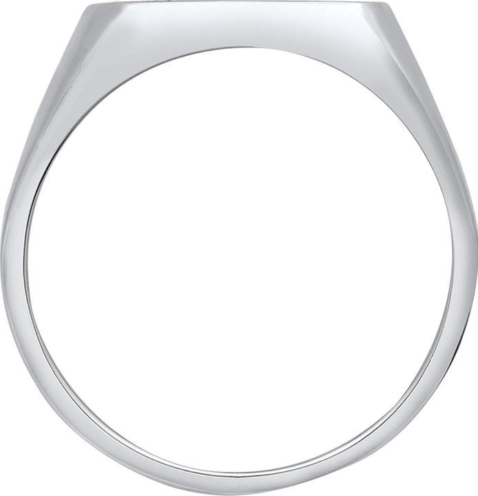 Image du produit Kuzzoi Bague homme sceau émail Logo Basic 925 argent (64, Argent 925)