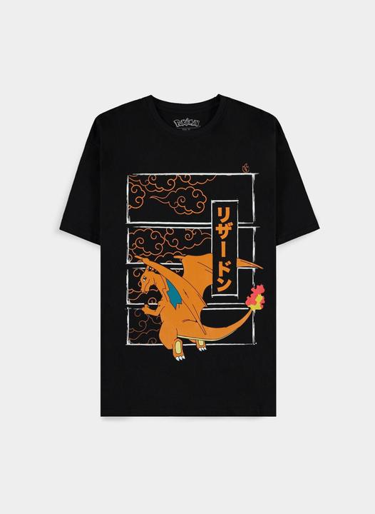 Immagine prodotto Difuzed Pokémon - Maglietta a maniche corte Charizard Uomo - 2XL (XXL)