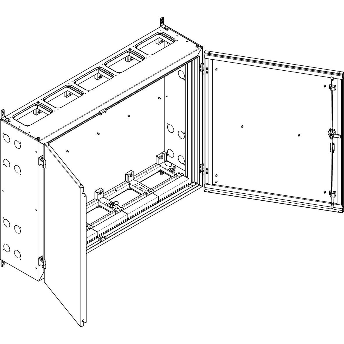 ABN NT56P, Serverschrank Zubehör, Weiss