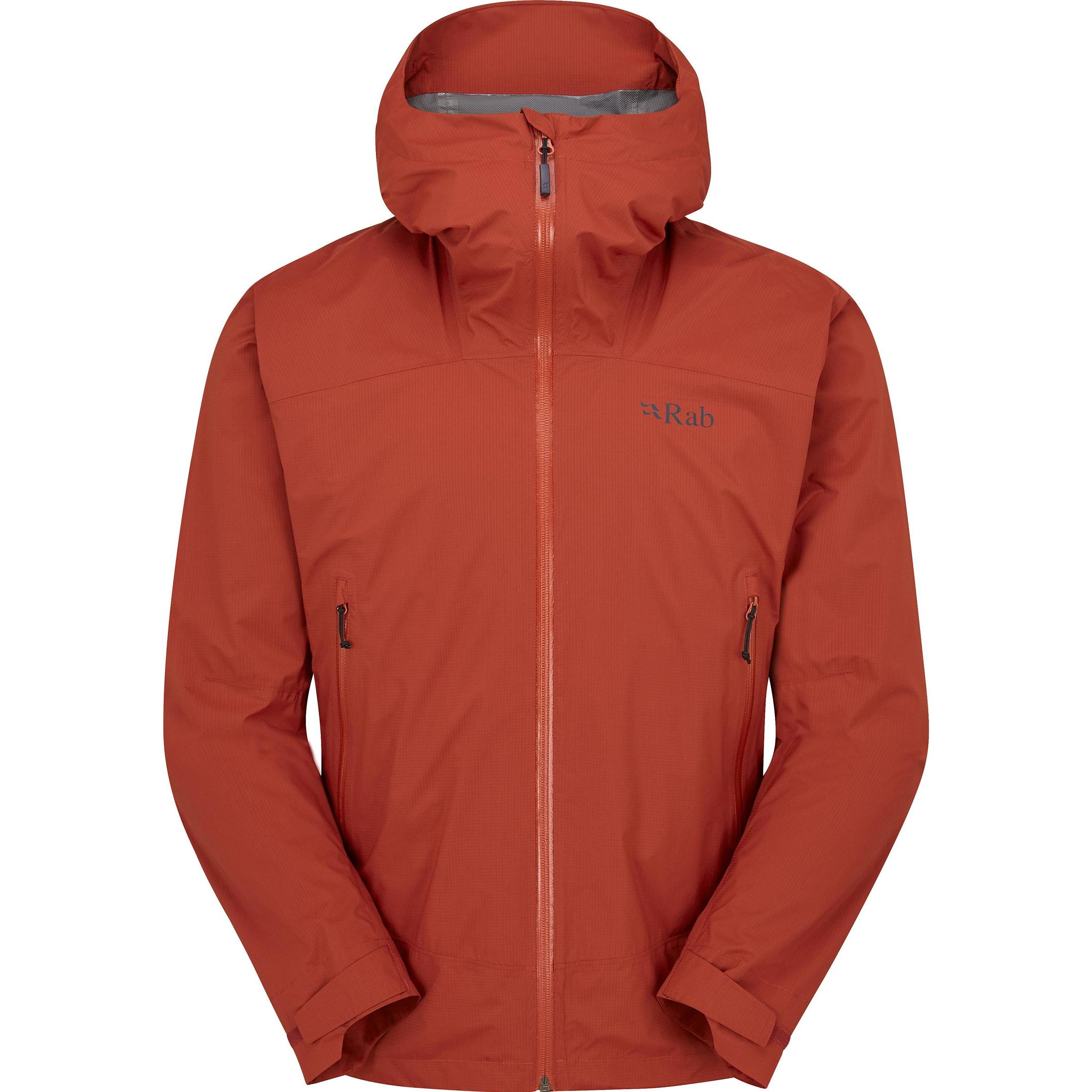 Rab, Herren, Jacke, Downpour Light Jacket Men (XL), Rot, XL
