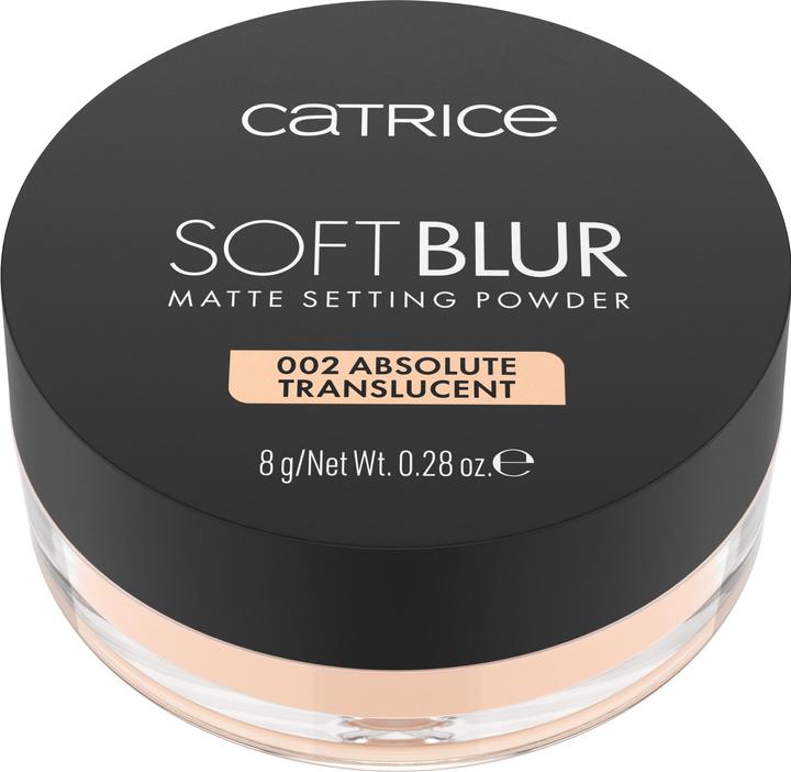 Actual product image Catrice Soft Blur Matte Setting Powder (002 Absolute Translucent)