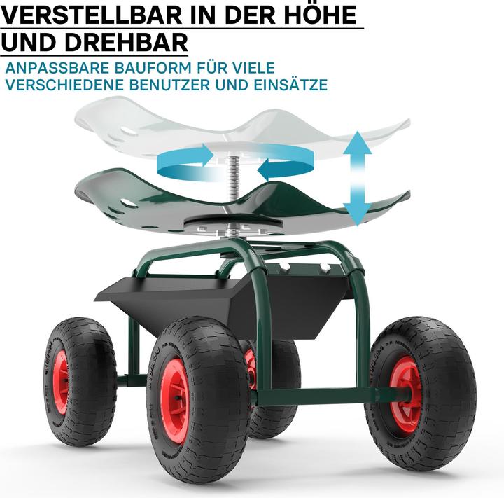 Image du produit Wiltec Gartenwagen (150 kg)