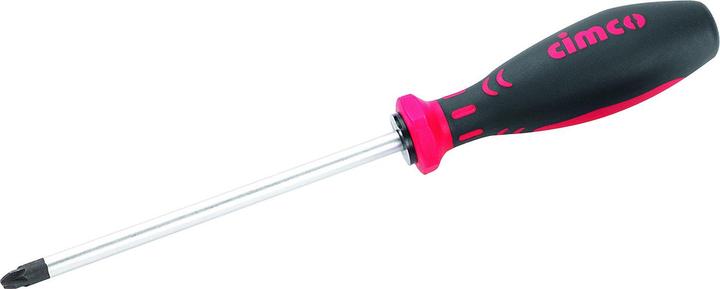 Actual product image Cimco Cross-recess screwdriver Pozidriv, DIN ISO 8764-1, PZ 2 x 100 mm (Pozidriv cross recess (PZ))