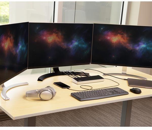 Produktbild StarTech Triple Monitor 4K USB-C Dockingstation (USB-C, 6 Ports)
