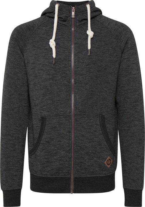 Actual product image Solid Vitu Zip-Hoodie Men's Jacket (S)