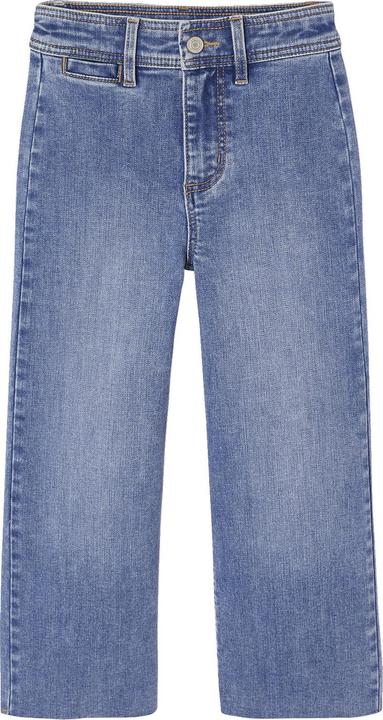 Produktbild Vertbaudet DIE UNVERWÜSTLICHE, robuste Mädchen Jeans mit weitem Bein (116)
