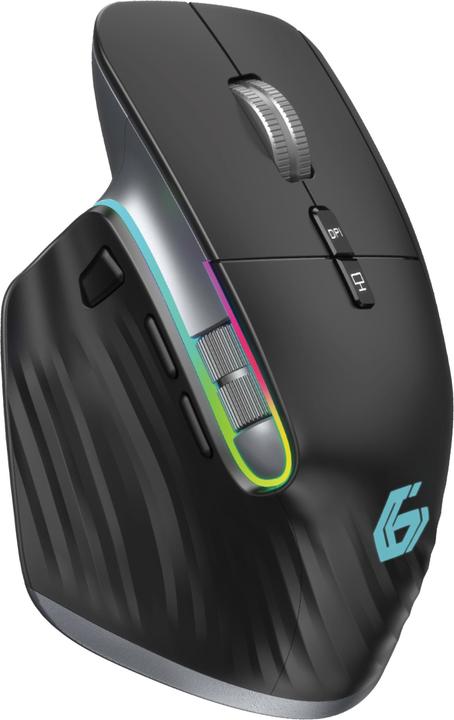 Produktbild Gembird MUSG-RAGNAR-WRX900 mouse Right-hand RF Wireless + Bluetooth Laser 1600 DPI (Kabellos)