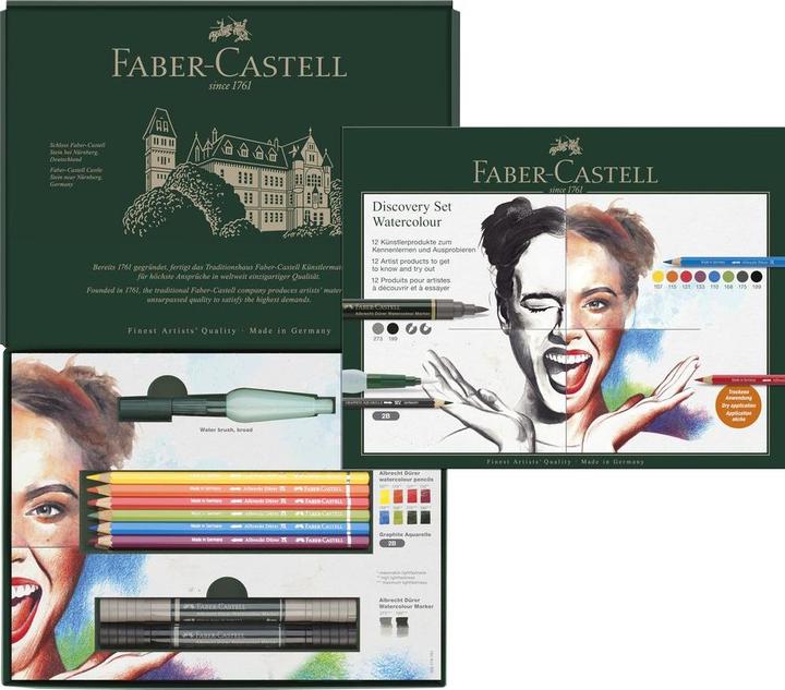 Image du produit Faber-Castell Discovery set A. Dürer pour l'aquarel (12x)