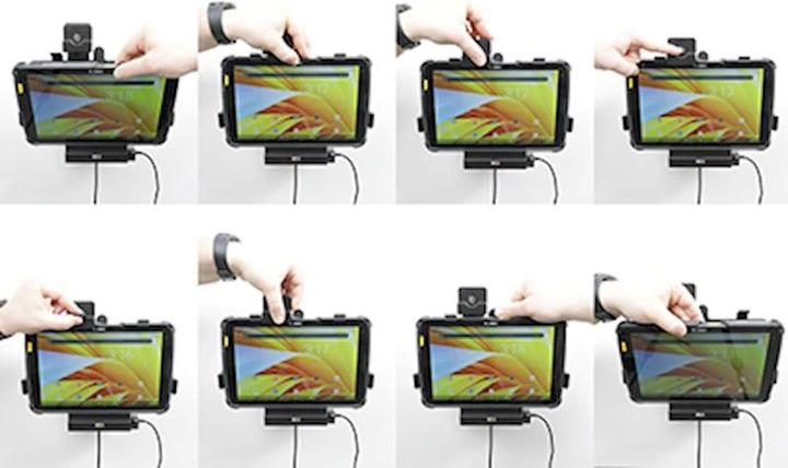 Actual product image Brodit 736326 Device mount Zebra ET4x 10"