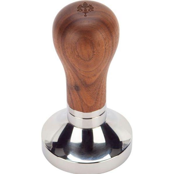 Eureka Mignon verstelbare tamper Ã¸ 58 mm walnoothout (ACC-TMP-015-1KIT), Accessori per macchine da caffè, Marrone