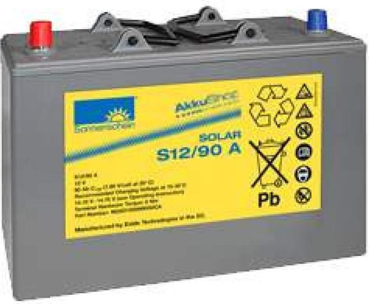 Tadiran Sonnenschein Solar S12/90 A Akku Blei 12Volt 90Ah (12 V, 90 Ah)