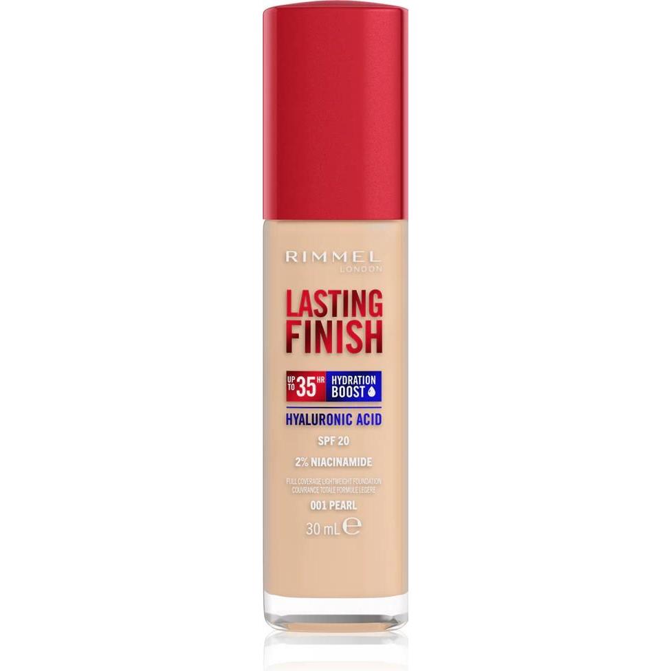 Rimmel London , Fondotinta, Finitura Duratura 35H (001 Perla)