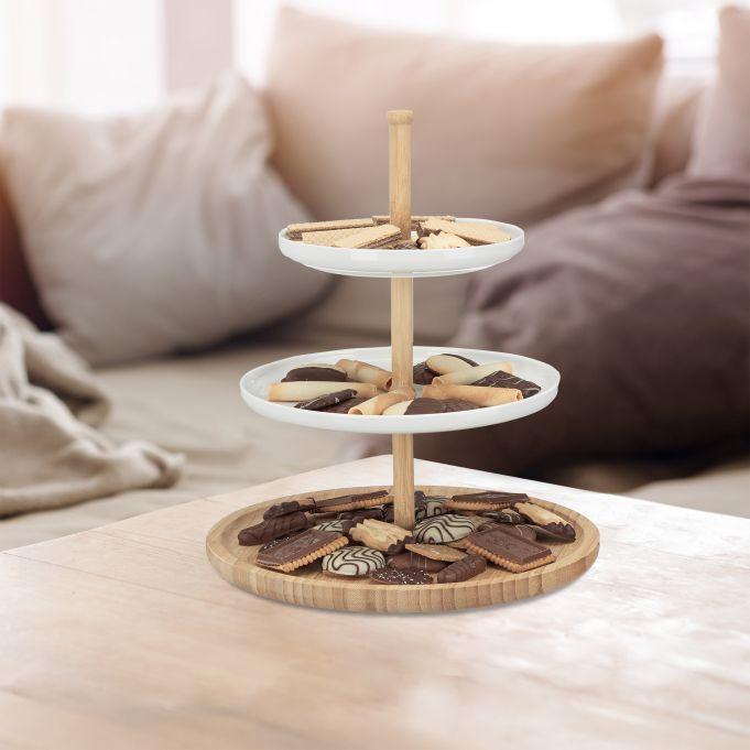 Image du produit Relaxdays Présentoir à gâteaux