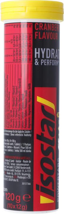 Produktbild Isostar Power Tabs (Cranberry, 10x)