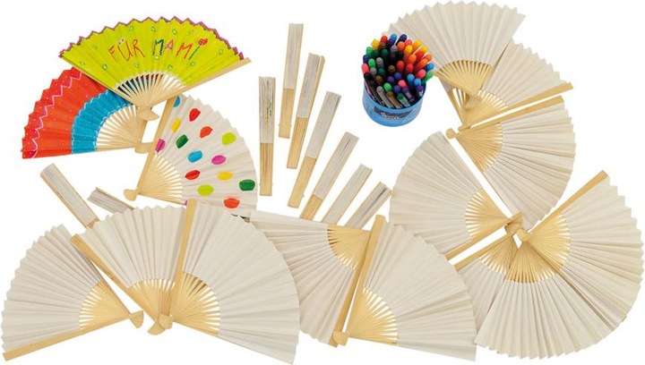 Image du produit Betzold Set d'éventails, 24 pièces