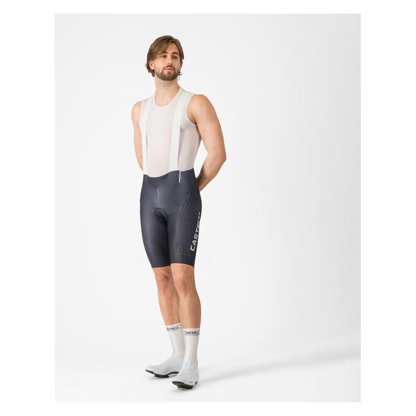 Castelli, Mannen, Fietsbroek, Espresso 2 Bibshort (M), Zwart