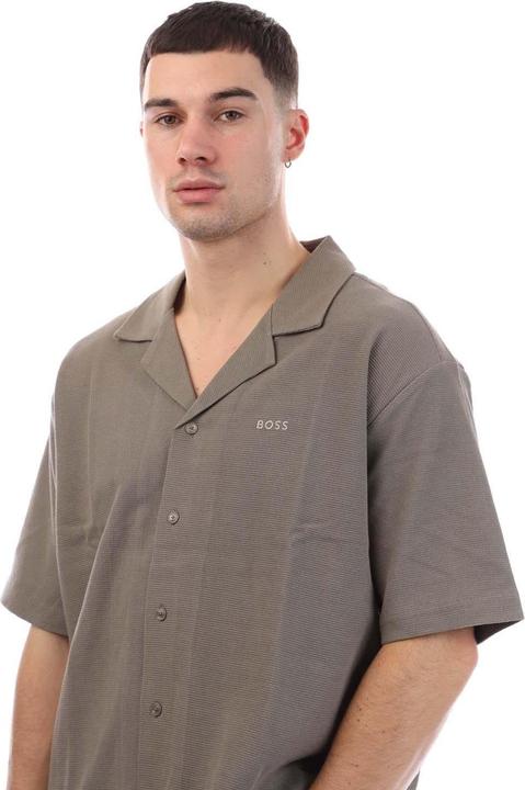 Immagine prodotto BOSS Hemd Jerseyware Waffelstoff (L)