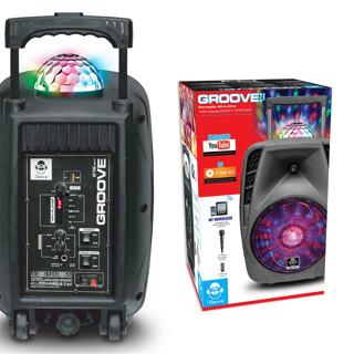 Immagine prodotto Idance Altoparlante per feste Groove216MK2 - Draadloos - Altoparlante Bluetooth - Radio FM - 100 Watt - (4 h, Batteria ricaricabile)