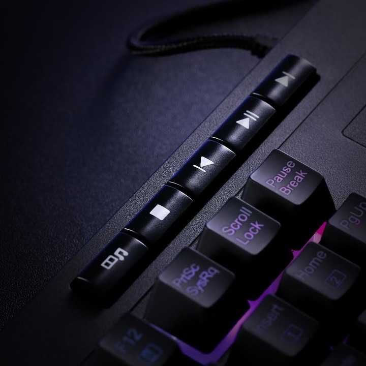 Produktbild Redragon SHIVA RGB Tastatur (US, Kabelgebunden)