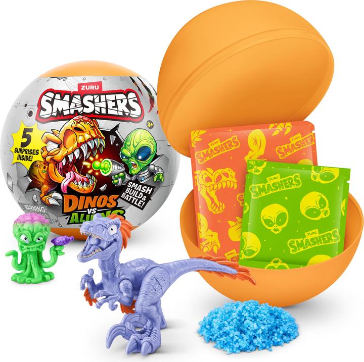 Actual product image Smashers - Dinos Vs Aliens Planet S1 (74155GQ1)