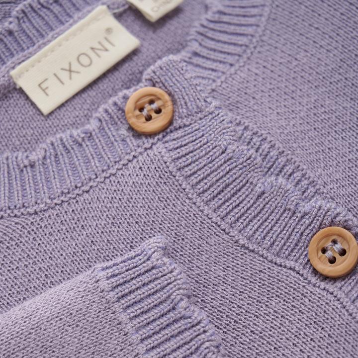 Produktbild Fixoni Strickjacke Bambus Lavender (80)