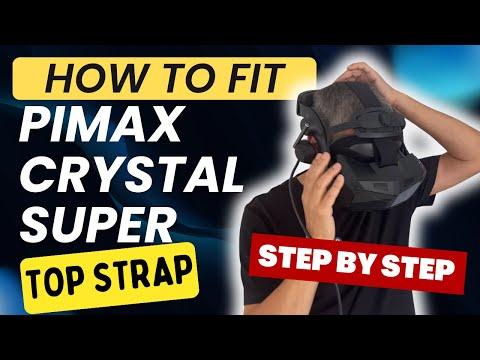 Actual product image Pimax Crystal Comfort Topstrap, Kopfband für VR-Headsets von, einstellbar - schwarz