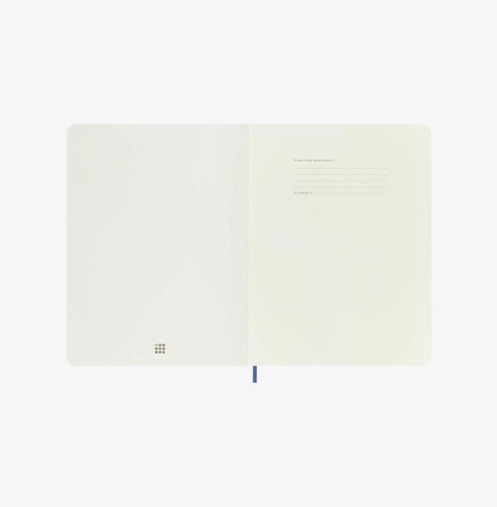 Produktbild Moleskine Notizbuch HC XL (19 x 25 cm, Blanko, Weicher Einband)