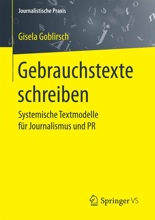 Produktbild Gebrauchstexte schreiben (Deutsch, Gisela Goblirsch, 2017)