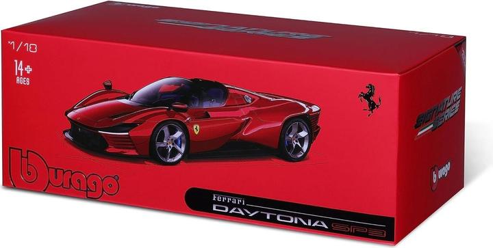 Produktbild Bburago 1/18 FERRARI SIGNATURE - Daytona SP3 - Rouge Métal