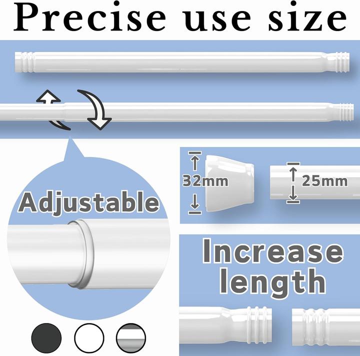 Produktbild Teleskop Duschstange 48-70 cm