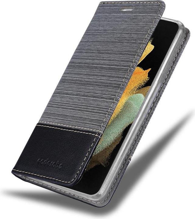 Image du produit Cadorabo Couverture look jeans Book (Samsung Galaxy S21 Ultra)