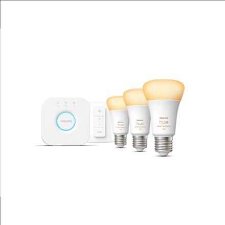 Immagine prodotto Philips Hue Set iniziale White Ambiance (E27, 11 W, 1100 lm, 3 x, F)