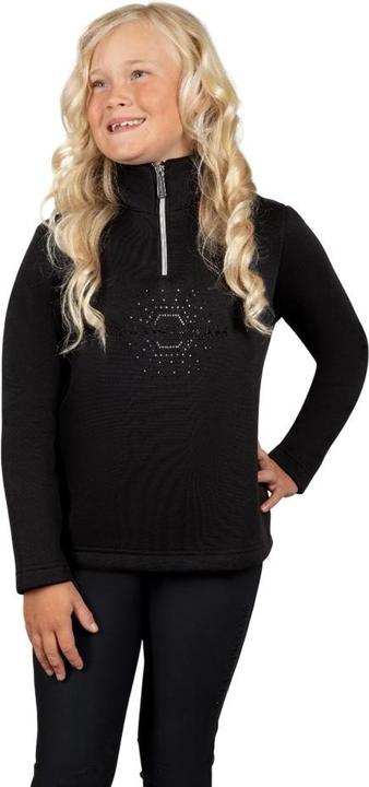 Produktbild Coldstream Next Generation Hamilton Pullover Mädchen mit kurzem Reissverschluss (128)