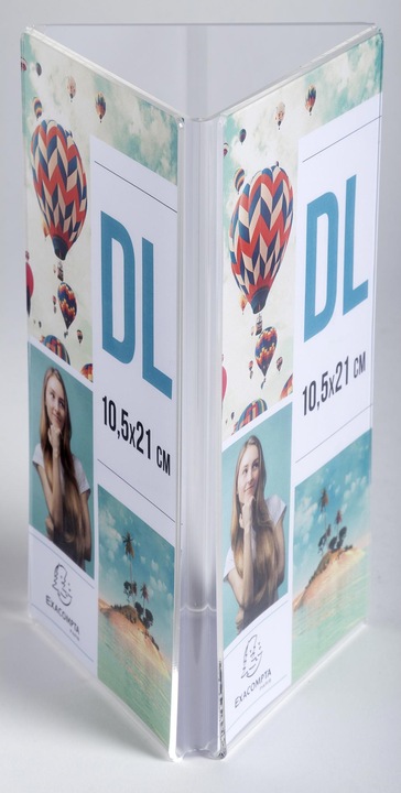 Actual product image Exacompta Table leaflet stand (DL, 10 x 21.5 cm)