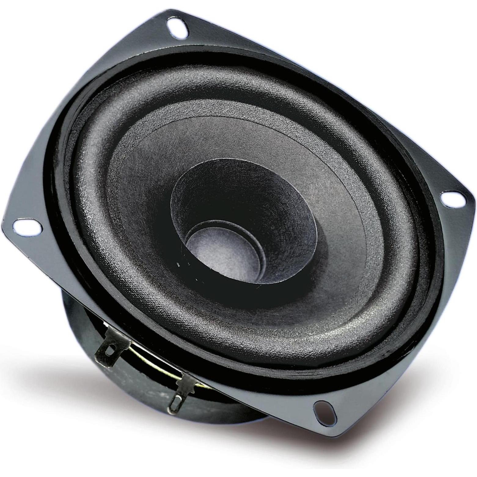 Visaton Breitbandlautsprecher FR 10, 4 Ohm, Lautsprecher Bauteile, Schwarz